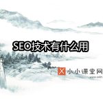 seo技术有什么用