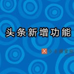 头条号平台新增支持帐号运营主体及运营人修改