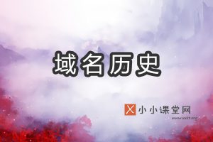 域名历史